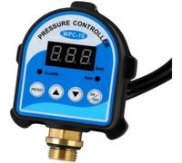 Interruttore a pressione digitale 220 V per pompe centrifuge, regolatore di pressione automatico con display e protezione contro il funzionamento a secco per impianti idrici domestici fino a 1,5 kW (3