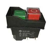 Interruttore a pressione, interruttore a pulsante di accensione, affettatrice a 4 pin 250 V Interruttore a pulsante magnetico impermeabile a prova di esplosione Interruttori elettromagnetici di avviam