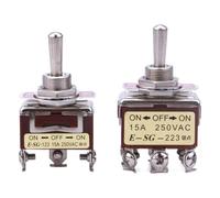 Interruttore a pulsante 123-1 Reset automatico 223 Commutatore a bilanciere 1 pezzo(123Asilverdot32A)