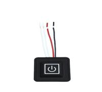 Interruttore a pulsante 3,7 V ~ 12 V Pulsante di accensione del regolatore di temperatura del riscaldamento riscaldato elettrico 2 pezzi