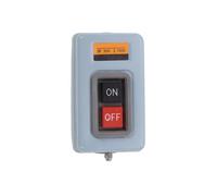 Interruttore a pulsante 3P Interruttore di alimentazione industriale Guscio metallico sigillato Comodo design a doppio pulsante Forte conduttività(TBSN-330 3.7KW)