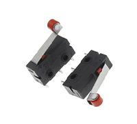 Interruttore a pulsante 500PCS Mini microinterruttore a 3 pin con finecorsa a rullo