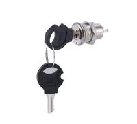 Interruttore a pulsante con blocco a chiave Interruttore a chiave con due terminali, interruttore a chiave con chiavi