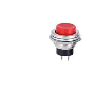 Interruttore a pulsante con ripristino automatico momentaneo da 5/20 pezzi 16 mm, pulsanti elettrici di alimentazione a 2 pin 6 colori assortiti