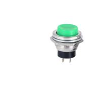 Interruttore a pulsante con ripristino automatico momentaneo da 5/20 pezzi 16 mm, pulsanti elettrici di alimentazione a 2 pin 6 colori assortiti