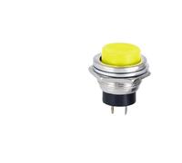 Interruttore a pulsante con ripristino automatico momentaneo da 5/20 pezzi 16 mm, pulsanti elettrici di alimentazione a 2 pin 6 colori assortiti