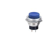 Interruttore a pulsante con ripristino automatico momentaneo da 5/20 pezzi 16 mm, pulsanti elettrici di alimentazione a 2 pin 6 colori assortiti