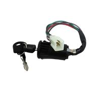 Interruttore a pulsante del clacson Adapté pour Honda pour pour pour Suzuki Interruttore di accensione a 4 pin Chiave avvio serratura elettrica
