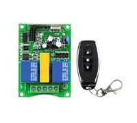 Interruttore A Pulsante Della Gru Interruttore Di Controllo Remoto Wireless RF A 2 Canali For Motore Tubolare For Tapparelle/argano/porta Avvolgibile Da Garage/tenda Elettrica/proiezione