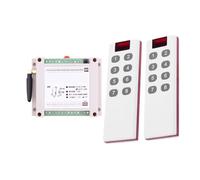 Interruttore A Pulsante Della Gru Interruttore Di Luce A LED Con Telecomando Wireless 8CH, Uscita Relè, Trasmettitore E Ricevitore RF Impermeabile(Set-2)