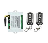 Interruttore A Pulsante Della Gru Modulo Ricevitore Relè 4CH 10A Con Interruttore Di Controllo Remoto Wireless Con Trasmettitore RF A 4 Canali(SET-2)