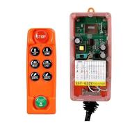 Interruttore A Pulsante Della Gru Telecomando Universale For Gru Industriale Con Radio E Ricevitore Wireless A 6 Pulsanti(AC36V-440V 1T1R)