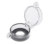 Interruttore a pulsante di arresto di emergenza con chiusura a fungo da 22 mm rosso con copertura impermeabile 1NO 1NC Componenti elettronici (Size : Waterproof Cover)