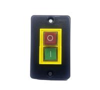 Interruttore a pulsante di avvio autobloccante sicuro interruttore impermeabile AC250V 6A per progetti elettrici interruttore di sicurezza della macchina