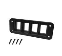 Interruttore a pulsante doppio arancione, luce bianca, 12 per auto, adatto per Toyota 4 Runner, Carolla, Hilux, Prado, Landcruiser,adatto per RAV4 HiAce(Housing-4 Hole)