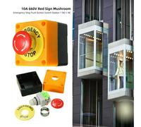 Interruttore a pulsante DPST versatile per controllo automatico circuiti elettri