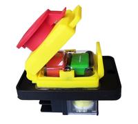 Interruttore a pulsante elettromagnetico di emergenza impermeabile KJD12 Interruttore a pulsante for trapano a 4 pin