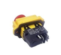 Interruttore a pulsante elettromagnetico impermeabile e antipolvere DKLD YH02-A 16A 250VAC 4 pin / 5 pin Sostituisce KJD17B/G(4Pins)