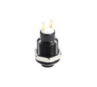 Interruttore a pulsante in metallo impermeabile ad alta pressione 1NO con luce LED, autobloccante/reset 3/6/12/24/220 V, 8/10/12/16 mm, nero ossidato(NO LED (1NO),12-24V_8MM(1NO)_SELF-RESET(1NO))