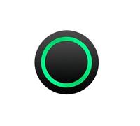 Interruttore a pulsante in metallo nero 12/16/19/22 mm Start Stop On Off Interruttore di alimentazione momentaneo con luce LED Prese elettriche 5 V 12 V 24 V(GREEN LED,22MM_MOMENTARY_9-30V(12V))