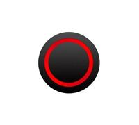 Interruttore a pulsante in metallo nero 12/16/19/22 mm Start Stop On Off Interruttore di alimentazione momentaneo con luce LED Prese elettriche 5 V 12 V 24 V(RED LED,19MM_MOMENTARY_9-30V(12V))