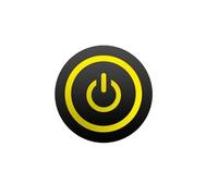 Interruttore a pulsante in metallo nero 12/16/19/22 mm Start Stop On Off Interruttore di alimentazione momentaneo con luce LED Prese elettriche 5 V 12 V 24 V(YELLOW POWER LED,19MM_MOMENTARY_220V)