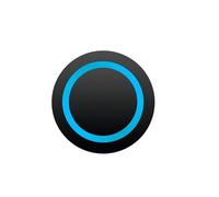 Interruttore a pulsante in metallo nero 12/16/19/22 mm Start Stop On Off Interruttore di alimentazione momentaneo con luce LED Prese elettriche 5 V 12 V 24 V(BLUE LED,22MM_MOMENTARY_3-6V(5V))