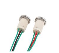 Interruttore a pulsante in plastica impermeabile da 16 mm 220 V 12 V(Power,RESET_BLUE_3-6V)