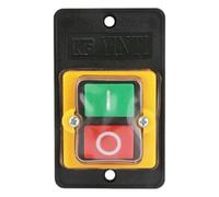 Interruttore a Pulsante Industriale 220/380v 10a Custodia Sigillata | Comando Start Stop, Montaggio a Pannello Pronto, Contatto Robusto, per Motori Trifase e Trapani da Banco