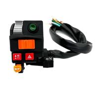 Interruttore a pulsante Interruttori Manubrio Moto Multifunzionali Da 22 Mm Avvio Clacson Faro Elettrico Indicatore Di Direzione Pulsante Di Avviamento Di Emergenza
