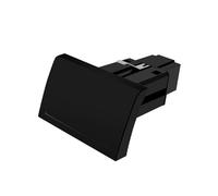 Interruttore a pulsante LED blu da 12 V per cruscotto di ricambio adatto per modelli VW AMAROK dal 2010 al 2016 con connettore di cablaggio.(BLANK(NO ICON))