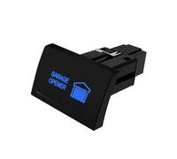 Interruttore a pulsante LED blu da 12 V per cruscotto di ricambio adatto per modelli VW AMAROK dal 2010 al 2016 con connettore di cablaggio.(GARAGE OPENER)