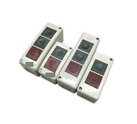 Interruttore a pulsante momentaneo on/off PB-2 AC 250V 3A for interruttore di controllo dell'avviamento elettronico con scatola