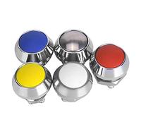 Interruttore a Pulsante Momentaneo, Switch Pulsante, con 5 Opzioni di Colore Switch a Pulsante 5pcs per Progetti Elettronici