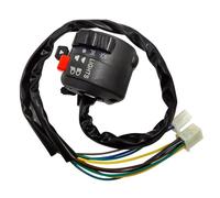 Interruttore a pulsante Moto Manubrio Gruppo Interruttore Multi-funzione Segnale Di Svolta A Sinistra Corno Start Choke Interruttore Di Avviamento Per 7/8 "22mm ATV/Quad