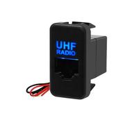 Interruttore a pulsante per barra luminosa a per auto, compressore, accensione/spegnimento, Adatto per Toyota Tacoma FJ Cruiser Highlande Pulsante Di Avvio (UHF)