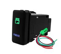 Interruttore a pulsante per barra luminosa a per auto, compressore, accensione/spegnimento, Adatto per Toyota Tacoma FJ Cruiser Highlande Pulsante Di Avvio (Fridge)