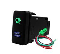 Interruttore a pulsante per barra luminosa a per auto, compressore, accensione/spegnimento, Adatto per Toyota Tacoma FJ Cruiser Highlande Pulsante Di Avvio (Roof Lights)