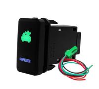 Interruttore a pulsante per barra luminosa a per auto, compressore, accensione/spegnimento, Adatto per Toyota Tacoma FJ Cruiser Highlande Pulsante Di Avvio (Compressor)