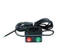 Interruttore a pulsante per bicicletta elettrica e scooter per indicatori di direzione 2 in 1 e modelli 3 in 1, compatibile con illuminazione bici elettrica (2 in 1)