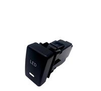 Interruttore a pulsante per fendinebbia anteriore a LED per auto, accensione/spegnimento automatico del radar per auto, adatto per Honda Civic 12-14(LED)