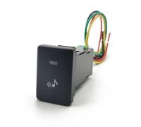 Interruttore a pulsante per sensore di parcheggio radar con accensione/spegnimento della, Adatto per Toyota Camry Prius Corolla Avensis T27 2010(Music)