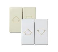 Interruttore a Pulsante per Tapparelle 27 Play 27396 SIMON