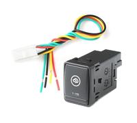 Interruttore a pulsante per telecamera di blocco del differenziale anteriore con luce a LED per auto, adatto per Nissan X-Trail T32 2014-2020(Electronic dog)