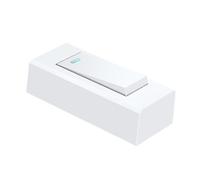 Interruttore a Pulsante Singolo 220 V 10a 500 W per Lampade a Parete | Controllo di Circuito, Luce Indicatore Notturna, Design a Paletta, per Scale e Ambienti Industriali