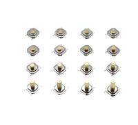 Interruttore a pulsante tattile 100 pezzi SMD tattile pulsante microinterruttore 4 * 4 * 1,5/1,6/1,7/2/2,5/3H pulsante testa in rame 4 pin(2.3H)