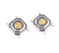 Interruttore a pulsante tattile 2 pin 4 pin Microinterruttore touch 3x4x2 3x6x4,3 3x6x2,5 3x6x5 4x4x1,5 4 * 4 * 3 100 pezzi(4X4X1.5mm 4Pin)