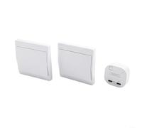 Interruttore a pulsante wireless impermeabile a 12 bande per la gestione dei dispositivi senza sforzo (1 gang 2-1)