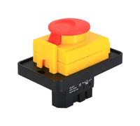 Interruttore a pulsante YCZ3-A dispositivo autobloccante DZ04 DZ05 DZ-6 pulsante interruttore elettromagnetico arresto di emergenza trifase(Beige)