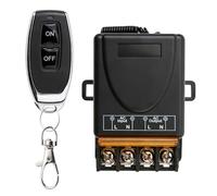 Interruttore a radiofrequenza, 220 V, 3000 W, 30 A, 100 m, interruttore di sicurezza 433 mhz, interruttore radio 12 V, relè, ricevitore, per pompa dell'acqua, motori, cancelli, irrigazione da giardino